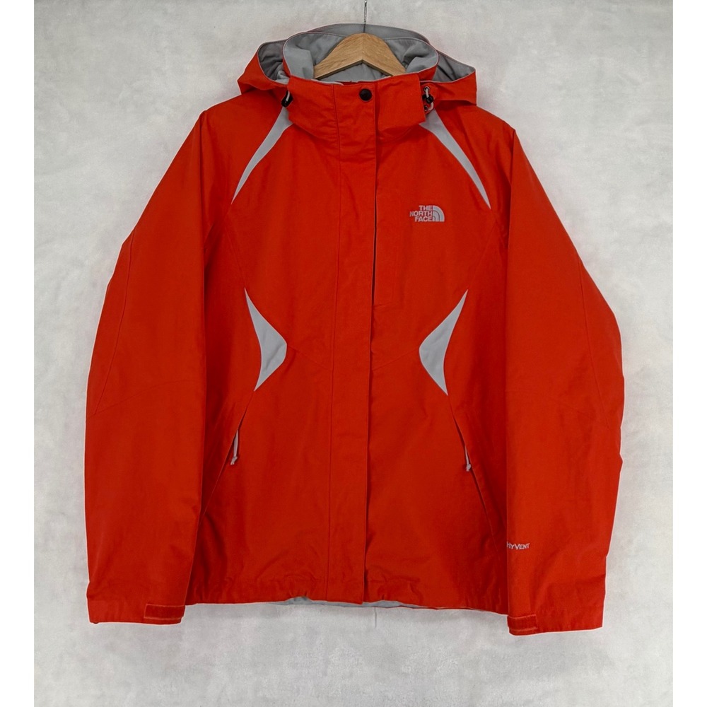 The North Face Boundary Triclimate Jacket Women M Orange HyVent A6FB Shell Only